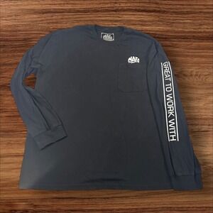 Mac Tools Tool &‎ Forge Company Long Sleeve Shirt Pocket Graphic Black 2X